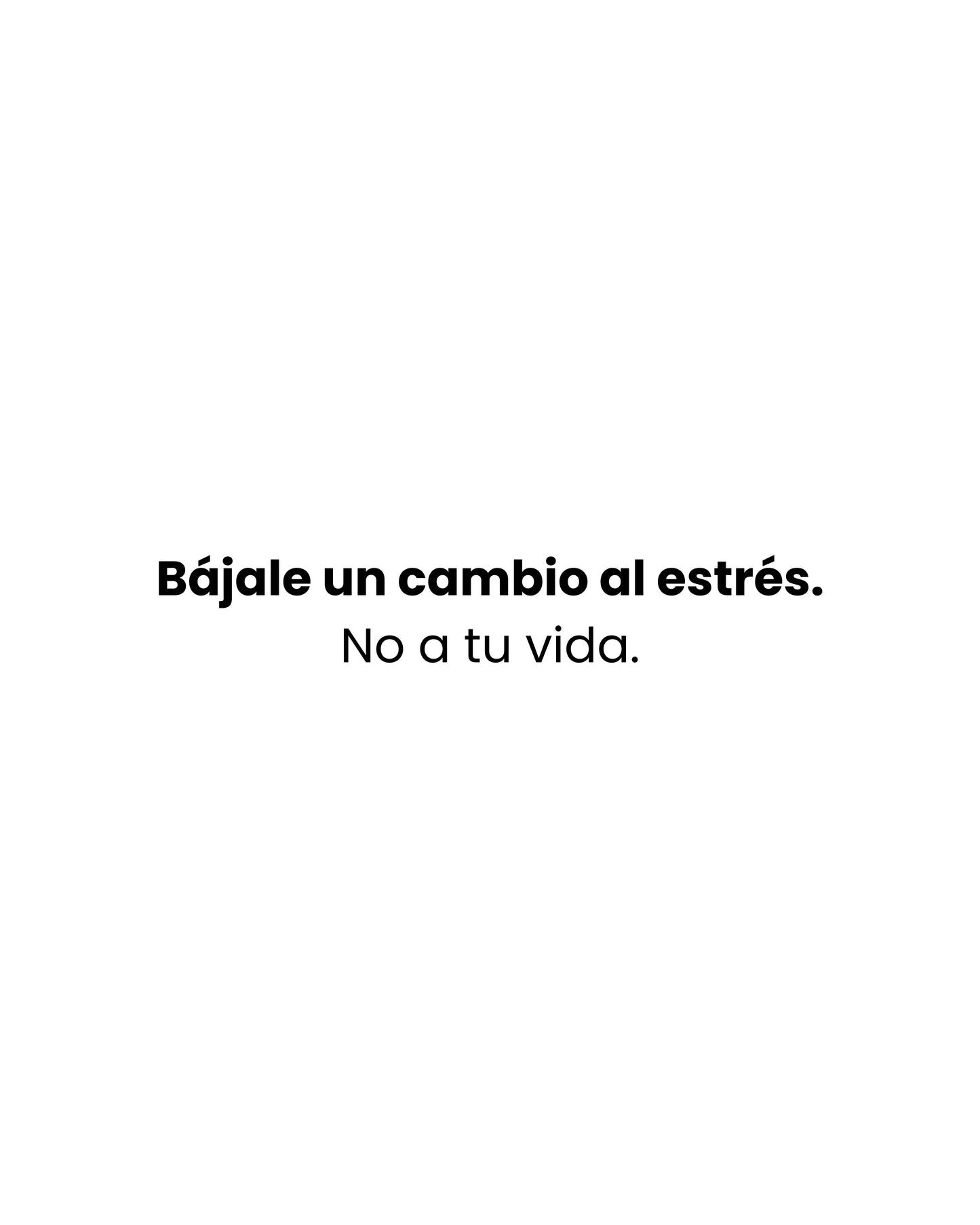 Menos ansiedad