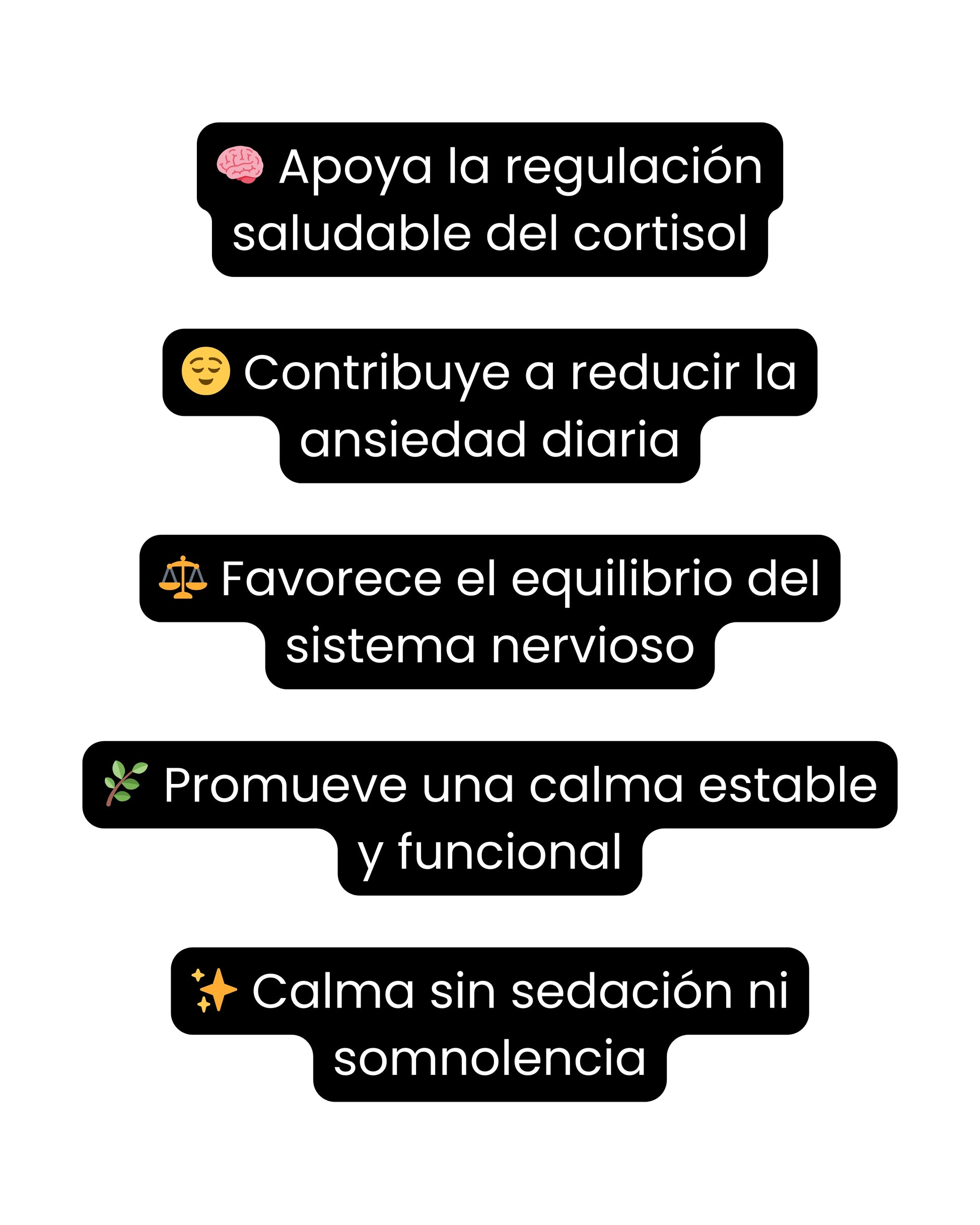 Blend adaptógeno que reduce el cortisol
